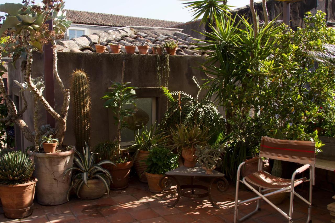 Tre Vie Apartment Con Terrazzo Giardino Pensile Katanya Dış mekan fotoğraf