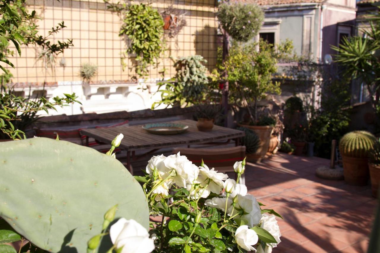 Tre Vie Apartment Con Terrazzo Giardino Pensile Katanya Dış mekan fotoğraf