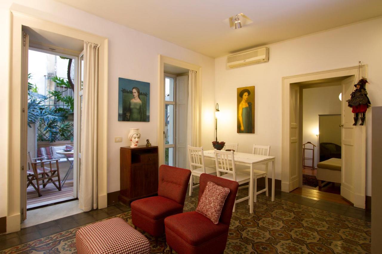 Tre Vie Apartment Con Terrazzo Giardino Pensile Katanya Dış mekan fotoğraf