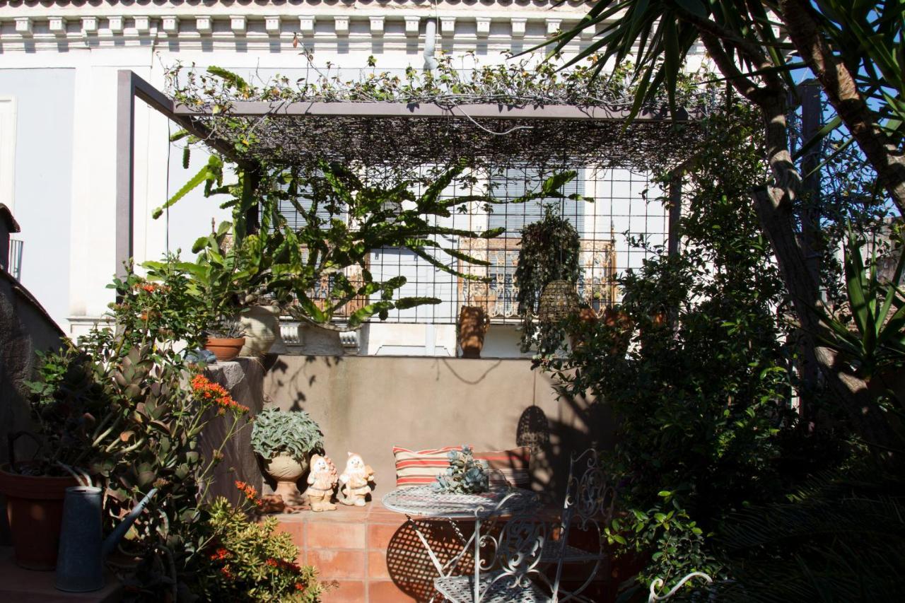 Tre Vie Apartment Con Terrazzo Giardino Pensile Katanya Dış mekan fotoğraf