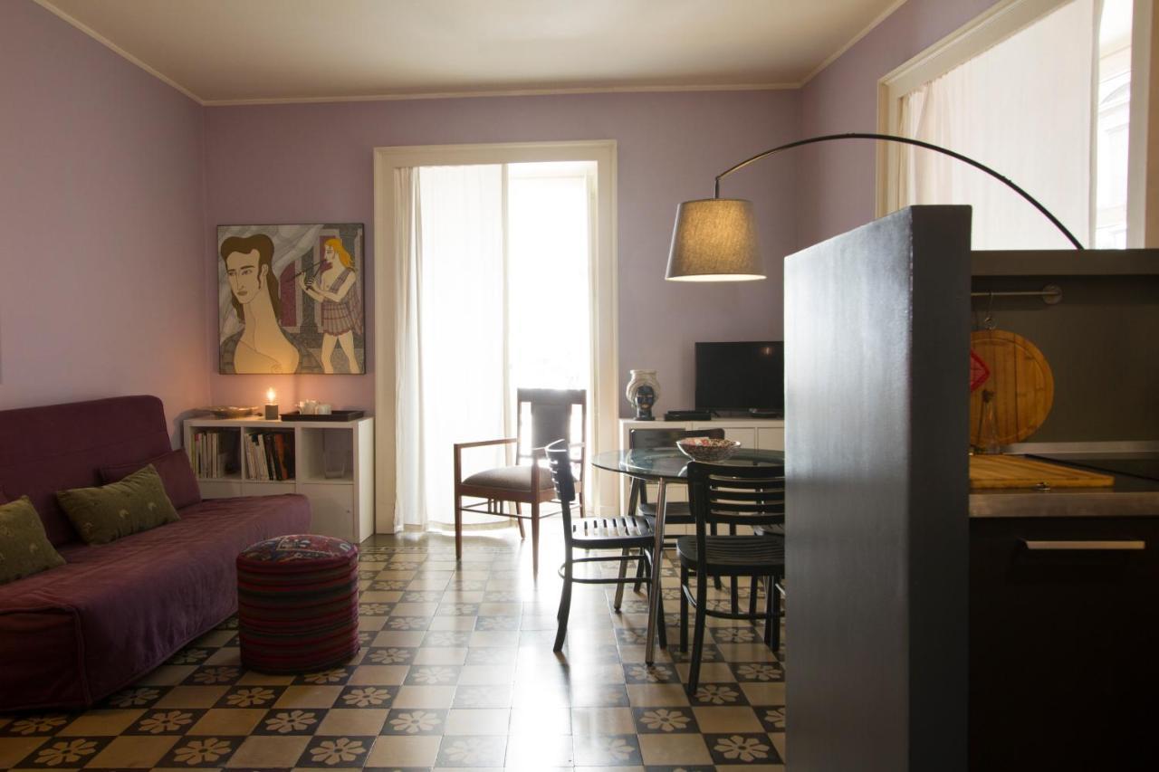 Tre Vie Apartment Con Terrazzo Giardino Pensile Katanya Dış mekan fotoğraf