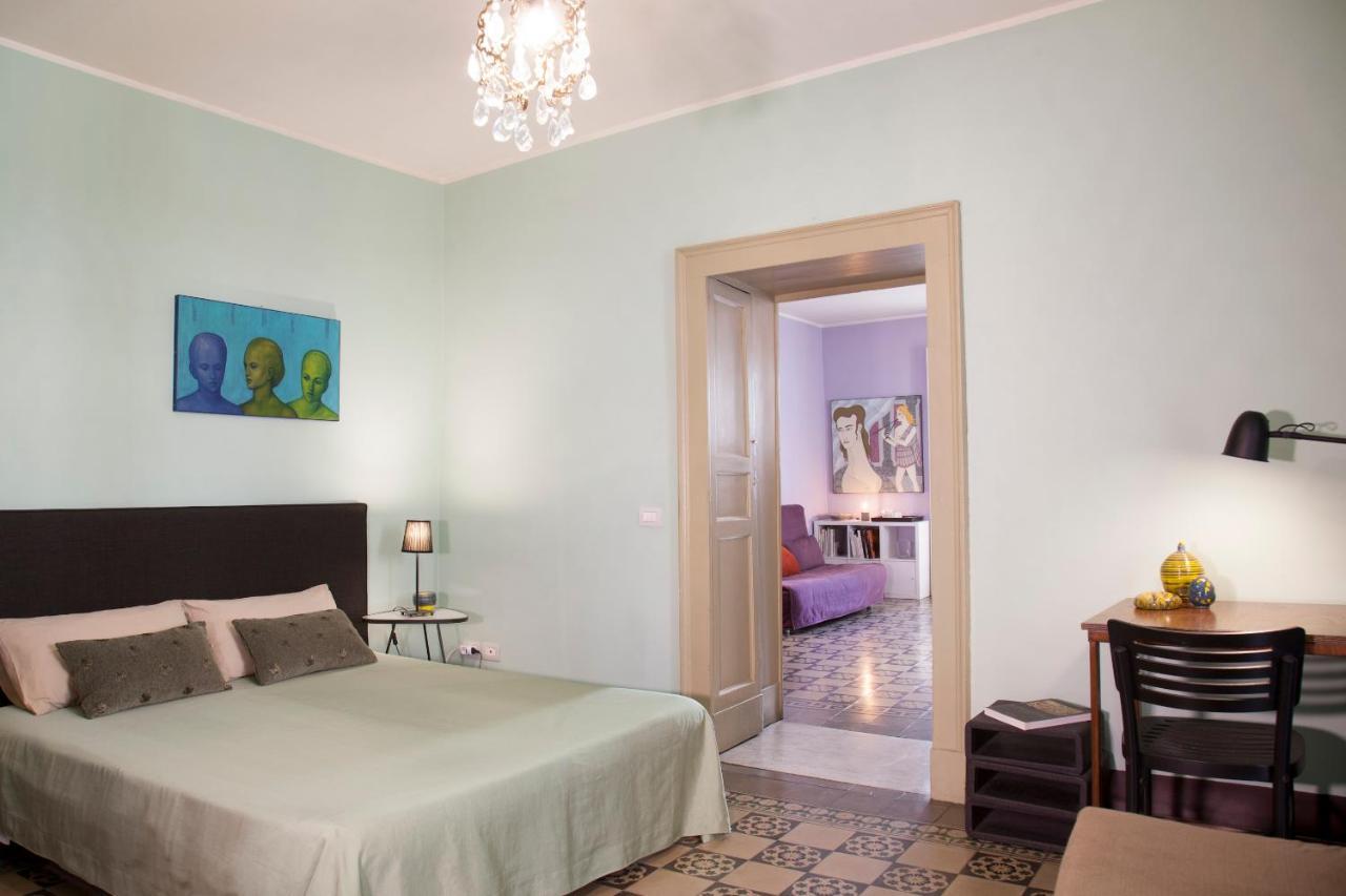 Tre Vie Apartment Con Terrazzo Giardino Pensile Katanya Dış mekan fotoğraf