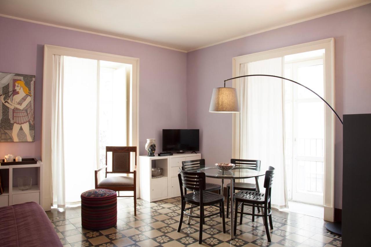 Tre Vie Apartment Con Terrazzo Giardino Pensile Katanya Dış mekan fotoğraf