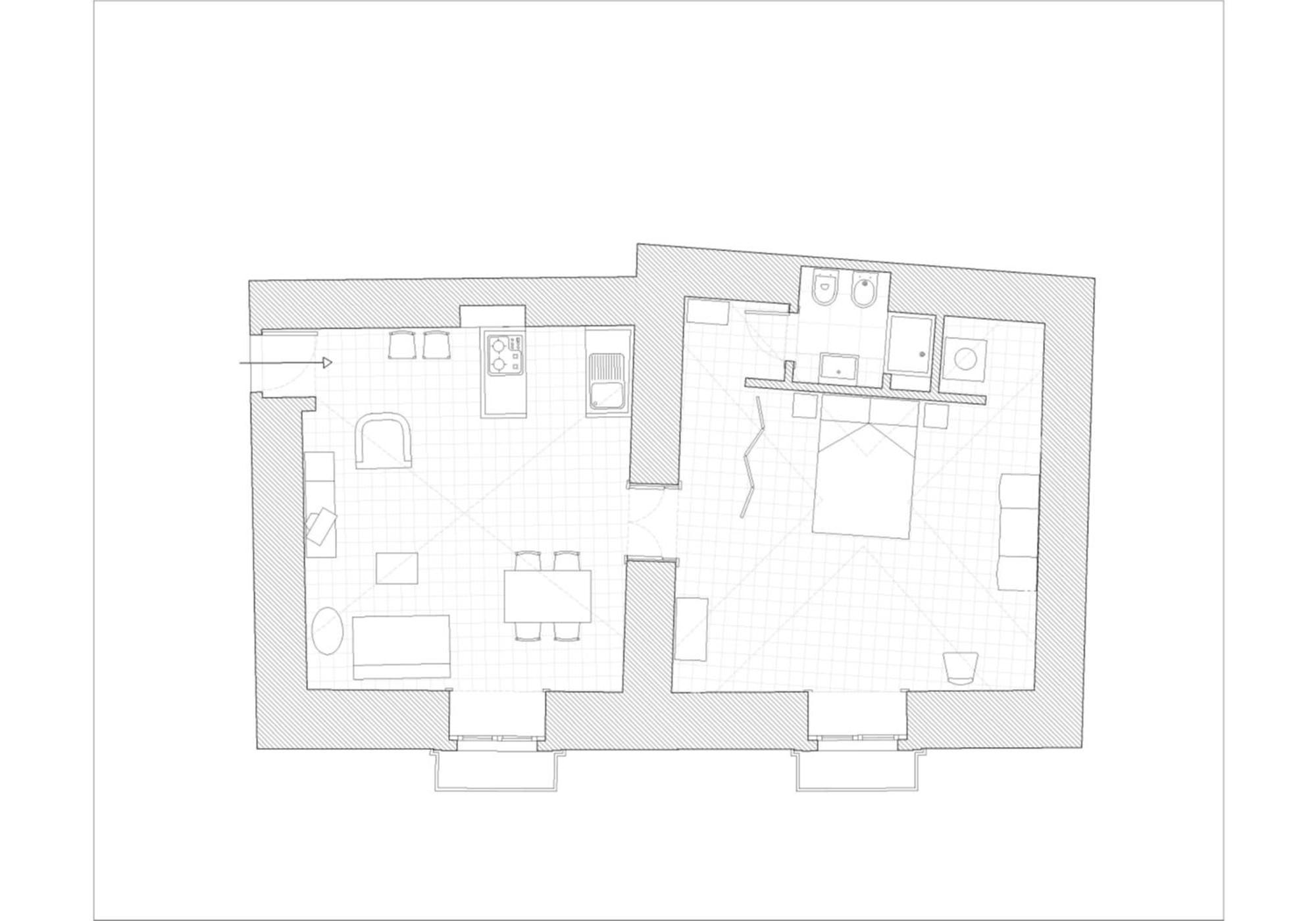 Tre Vie Apartment Con Terrazzo Giardino Pensile Katanya Dış mekan fotoğraf
