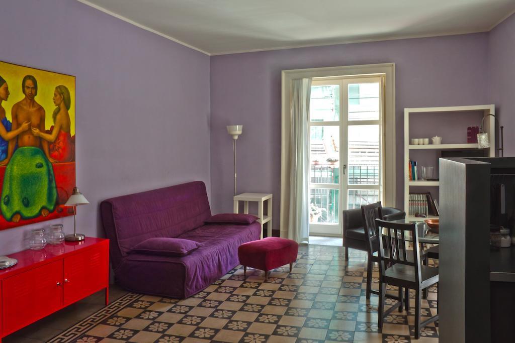 Tre Vie Apartment Con Terrazzo Giardino Pensile Katanya Oda fotoğraf